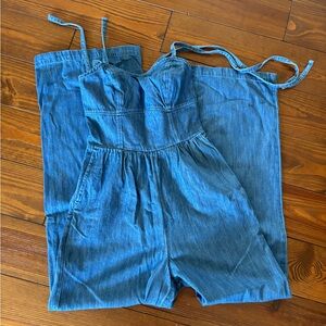 Denim Blue Jumpsuit